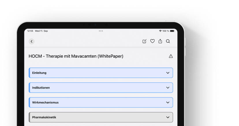 Screenshot of Studienplatzierung